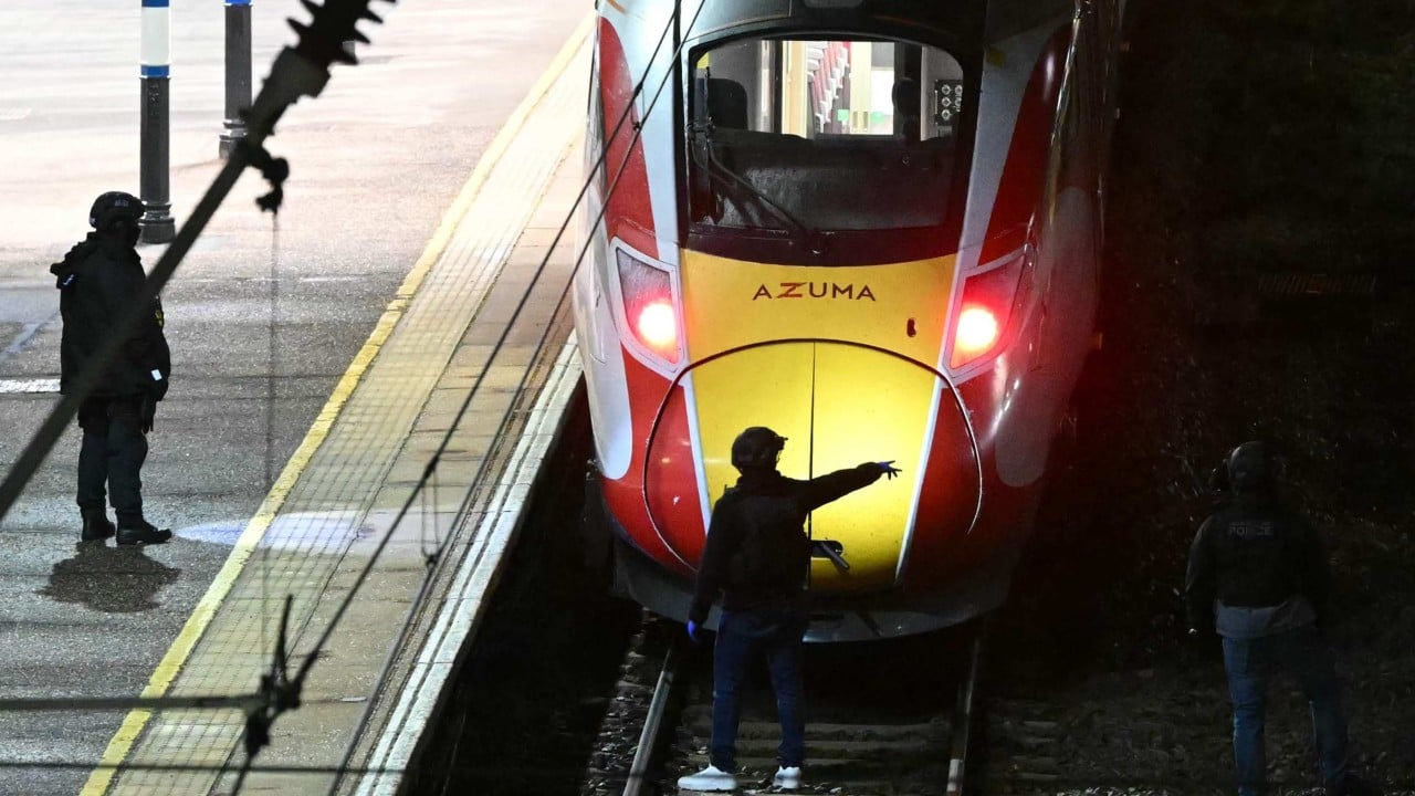 Man charged with 10 counts of attempted murder over UK train stabbing spree