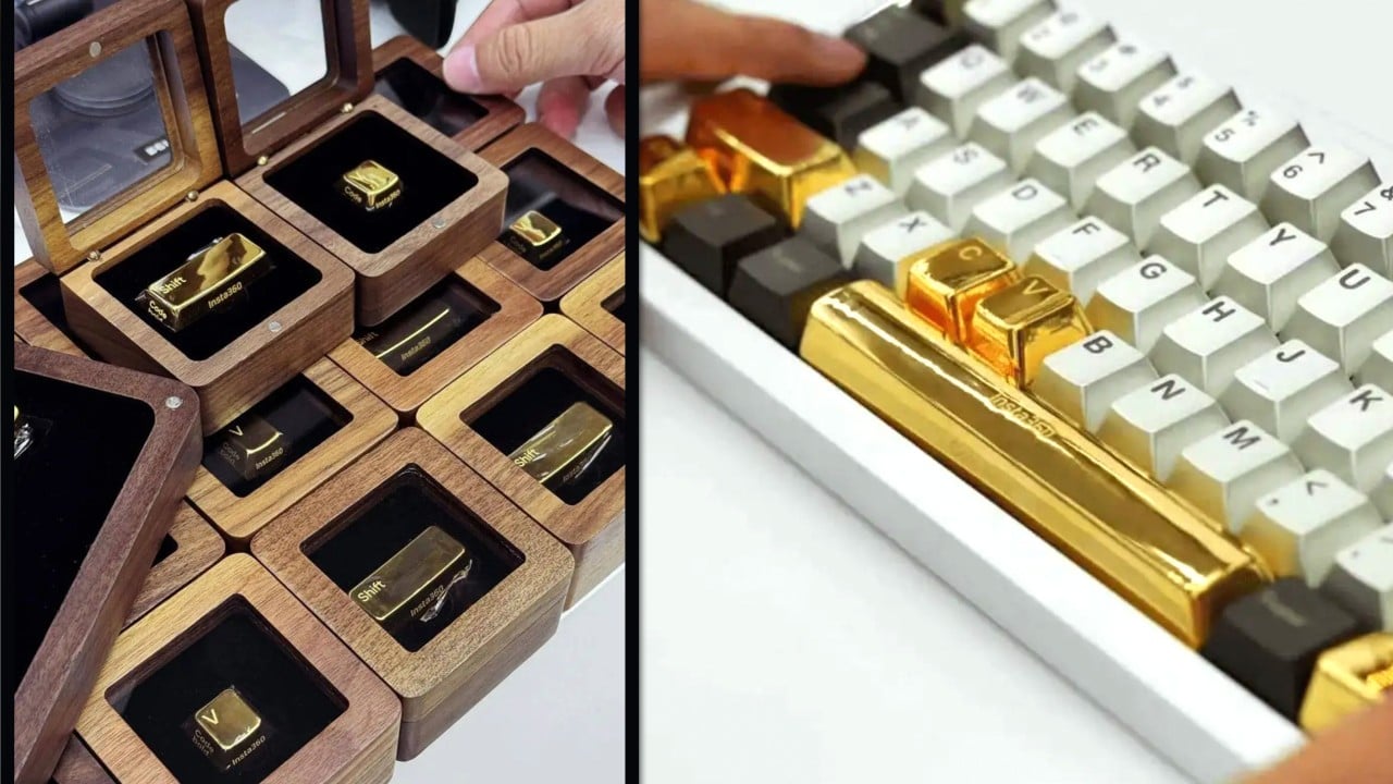 China tech firm gifts staff gold keycaps as bonus; heaviest one worth US$45,000