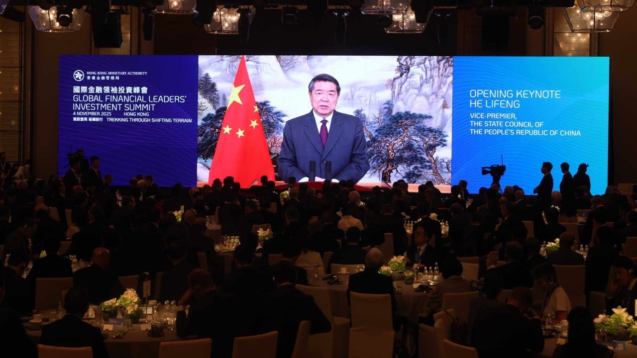 China touts Hong Kong’s role in global finance, stability at summit
