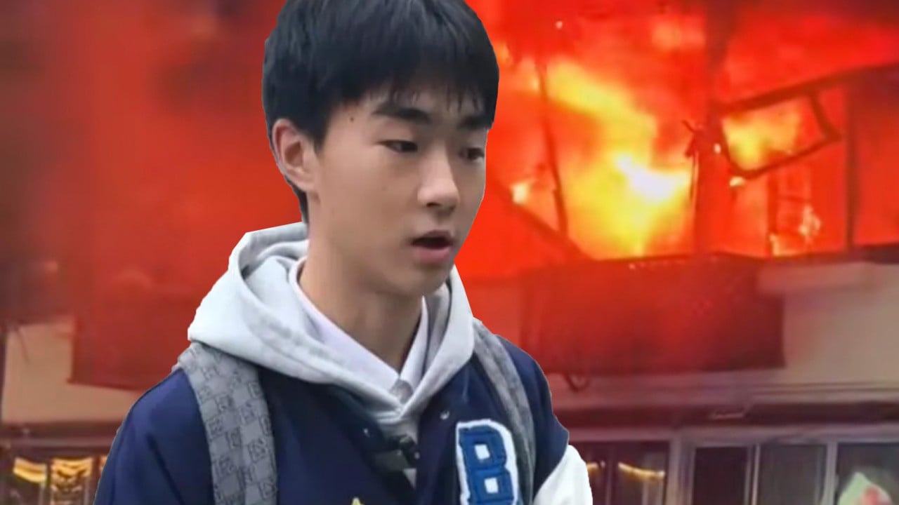 China ‘underpants man’ hailed for rescuing neighbours from fire in briefs