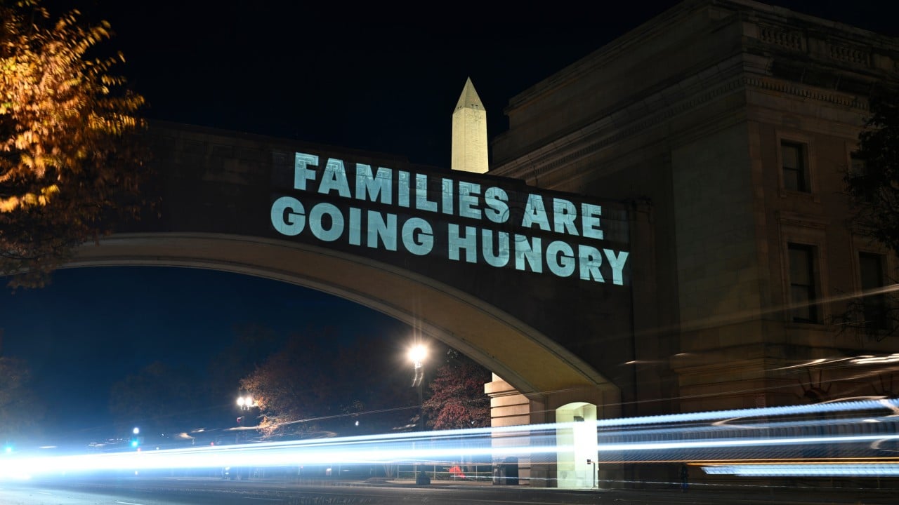 Trump threatens to withhold Snap food aid until US shutdown ends