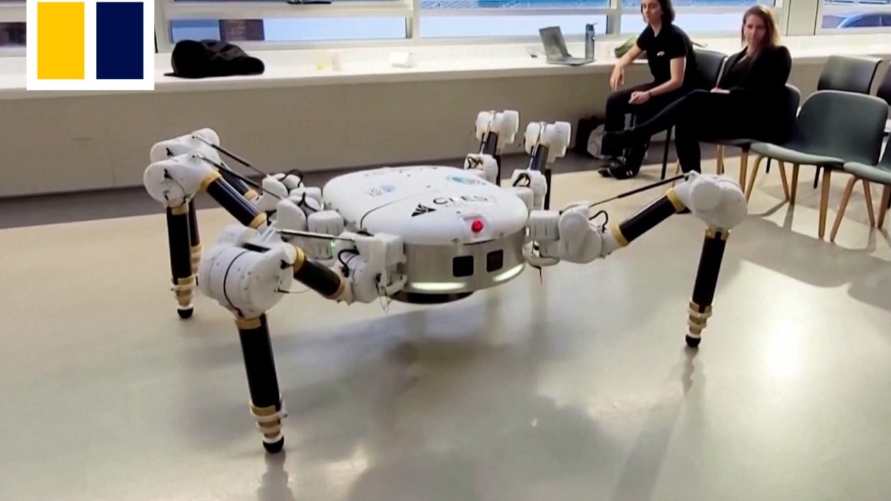 Meet the spider robot that 3D prints homes