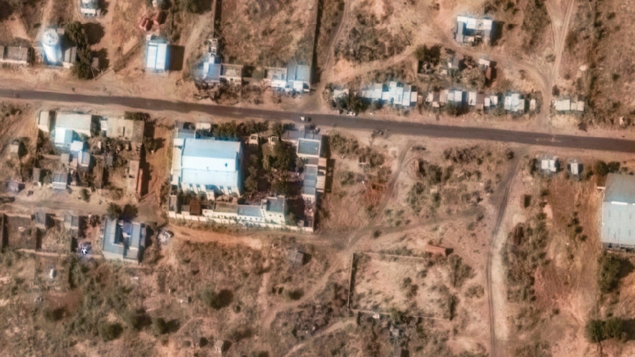Mass graves, blood stains: satellite images point to horrors in seized Sudan city