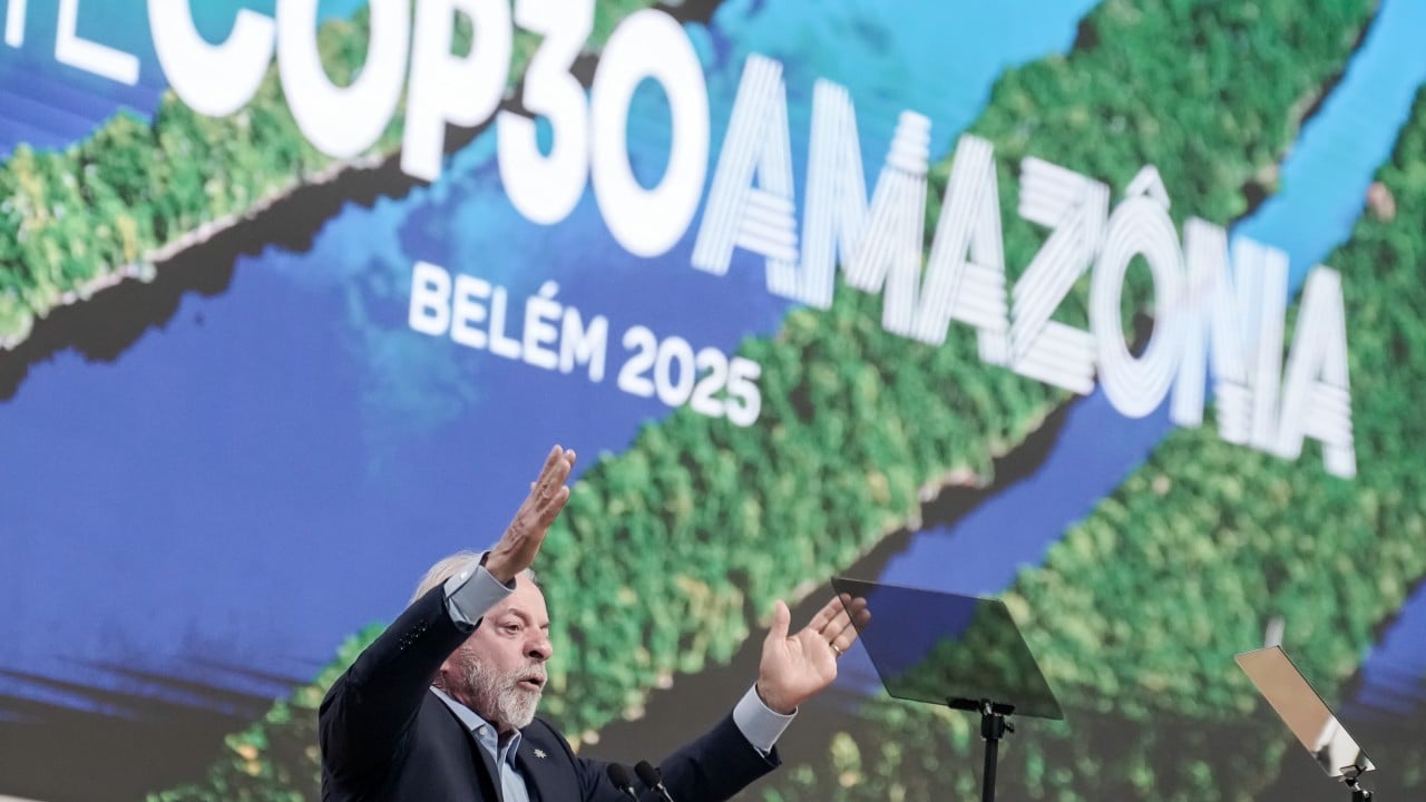 Brazil’s Lula opens Cop30 demanding courage – and cash – to save the planet
