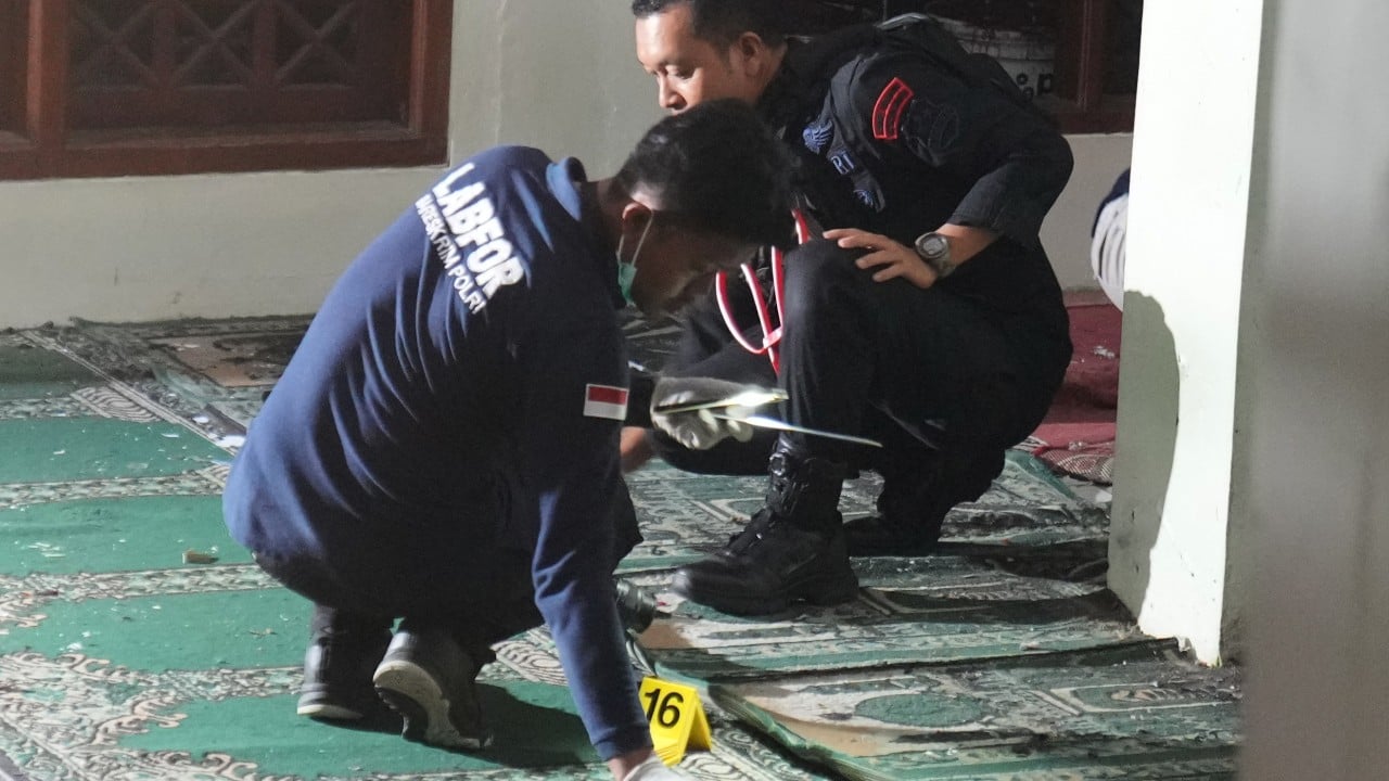Possible explosive powder found after Indonesian mosque blast, police say
