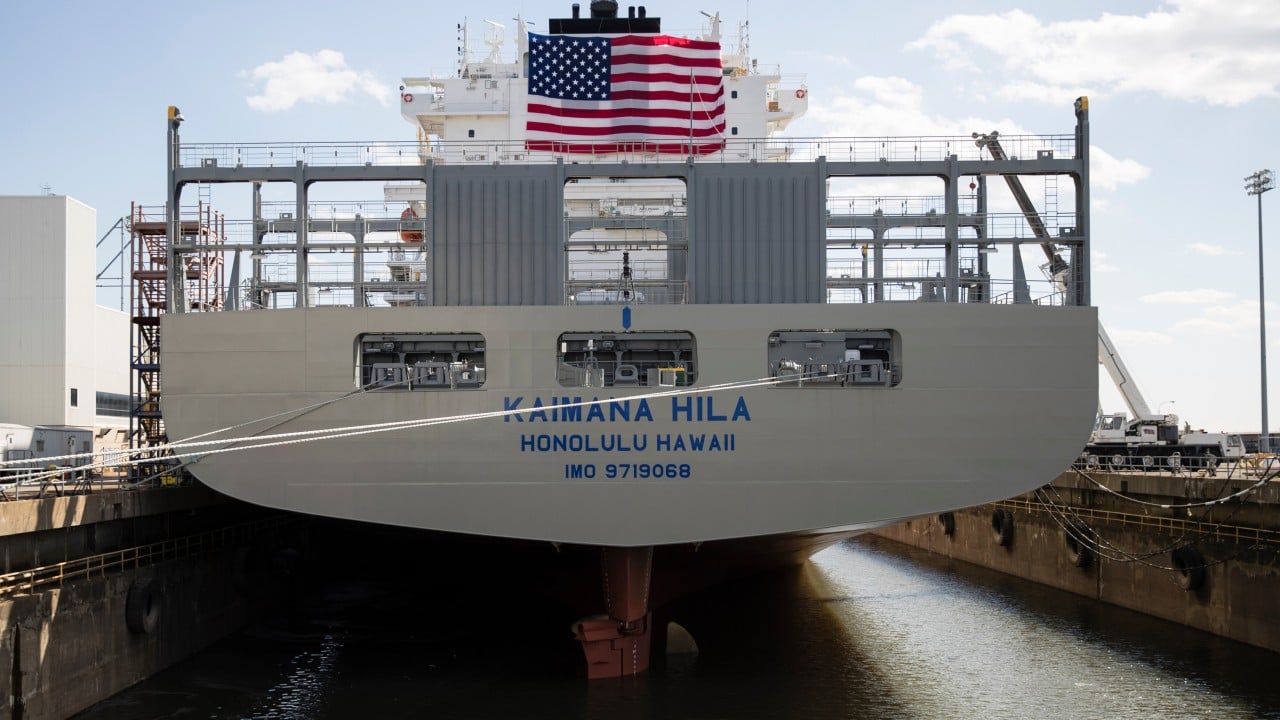 US unions slam Trump for giving China a pass on shipbuilding