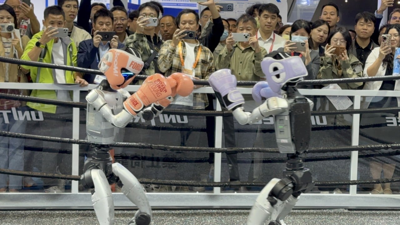 Chinese humanoid robot makers seize the spotlight at Shenzhen’s hi-tech expo