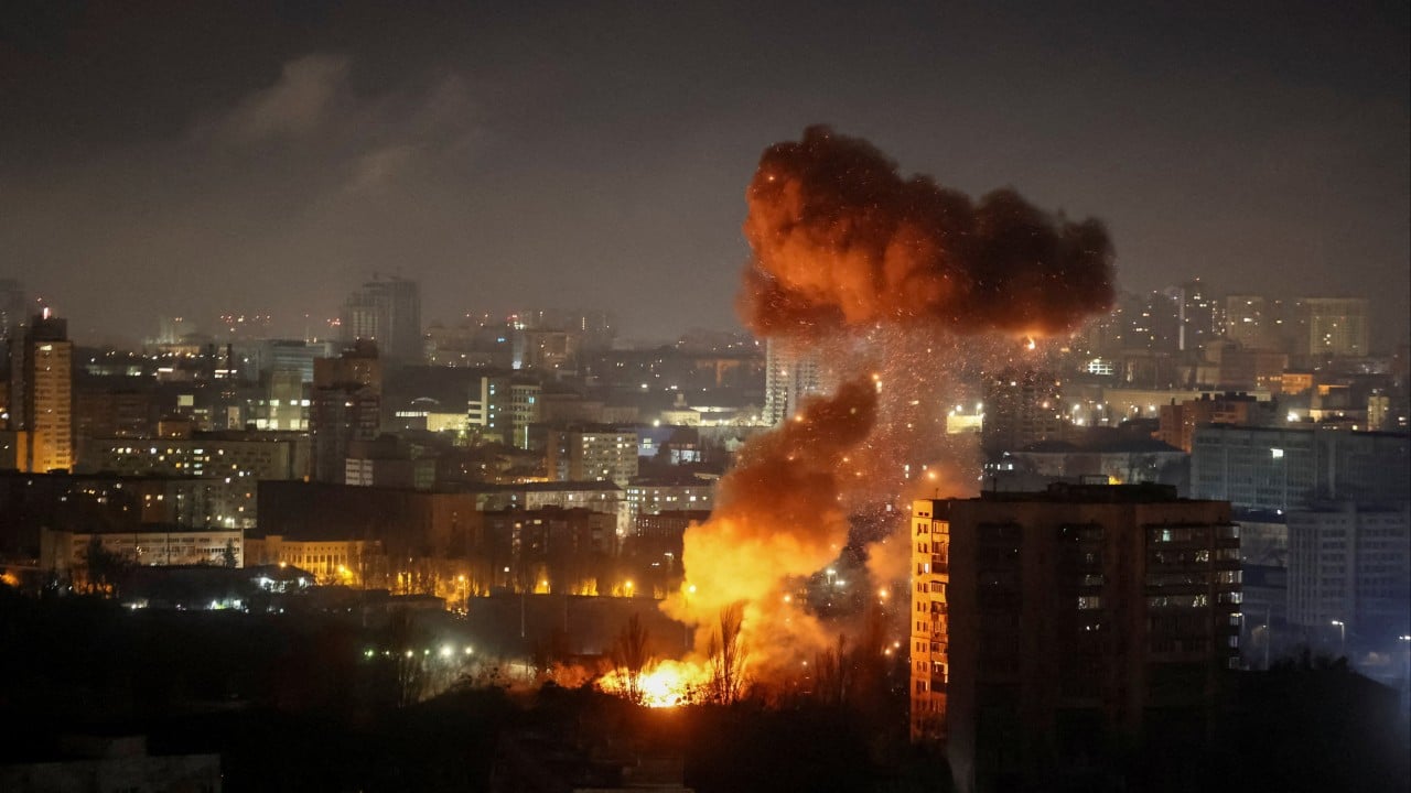 Ukrainian capital Kyiv comes under ‘massive’ attack