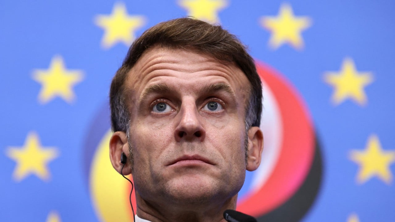 Europe refuses to be tech ‘vassal’ of China and US, France’s Macron says