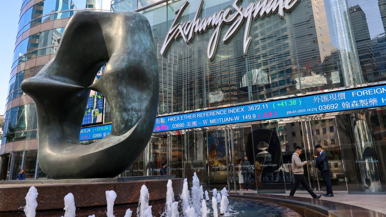 Hong Kong stocks post longest win streak in 2 weeks