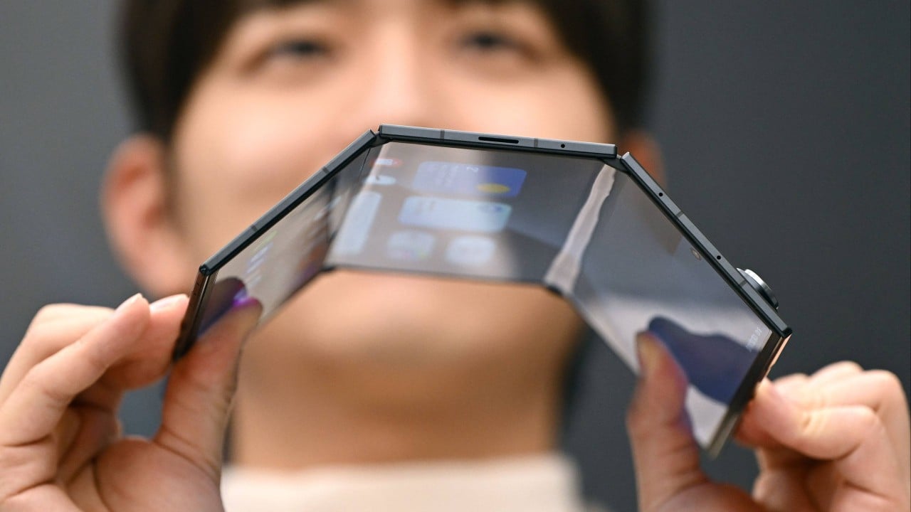 Samsung unveils its first multi-folding phone as competition set to heat up