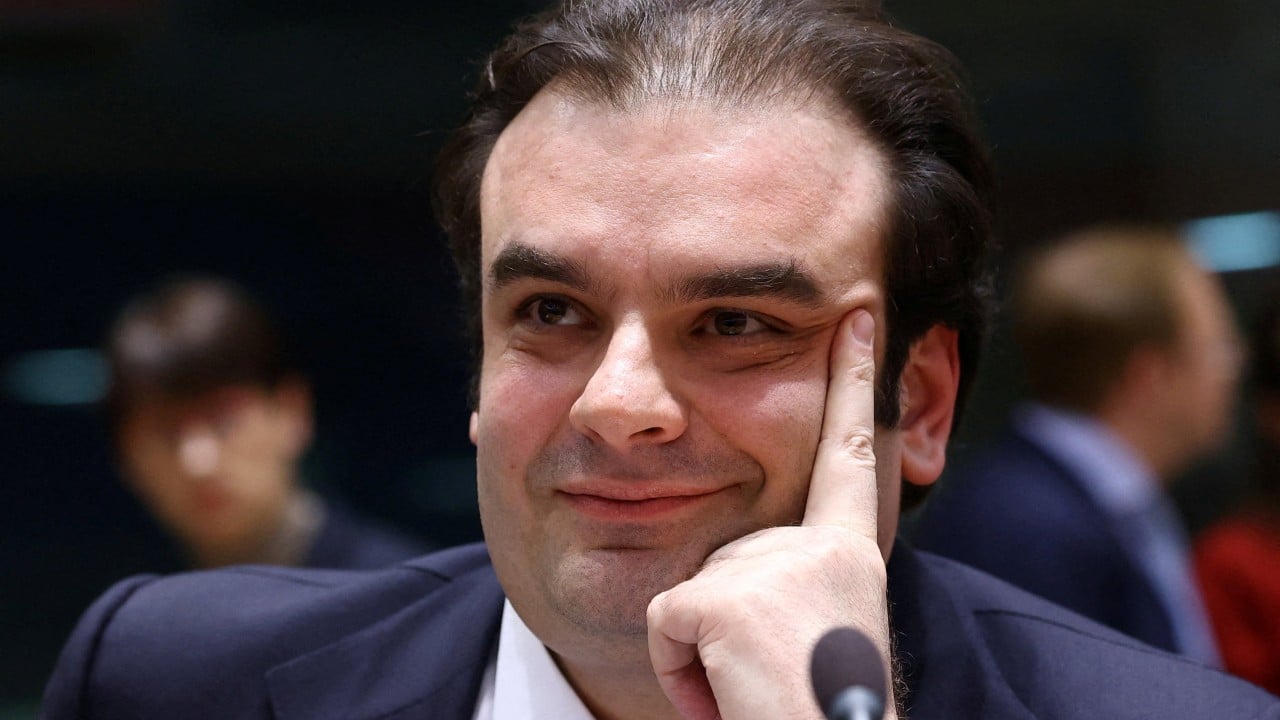 Greek minister takes over as Eurogroup president, marking historic turnaround