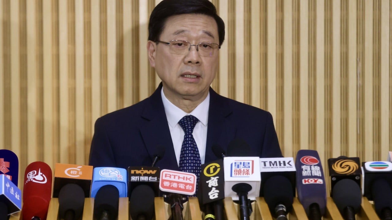 Hong Kong’s John Lee to visit Beijing on Monday for annual duty visit