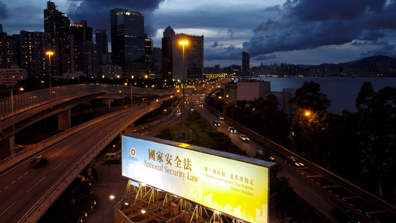 Woman, 26, arrested in Hong Kong over military-style drills