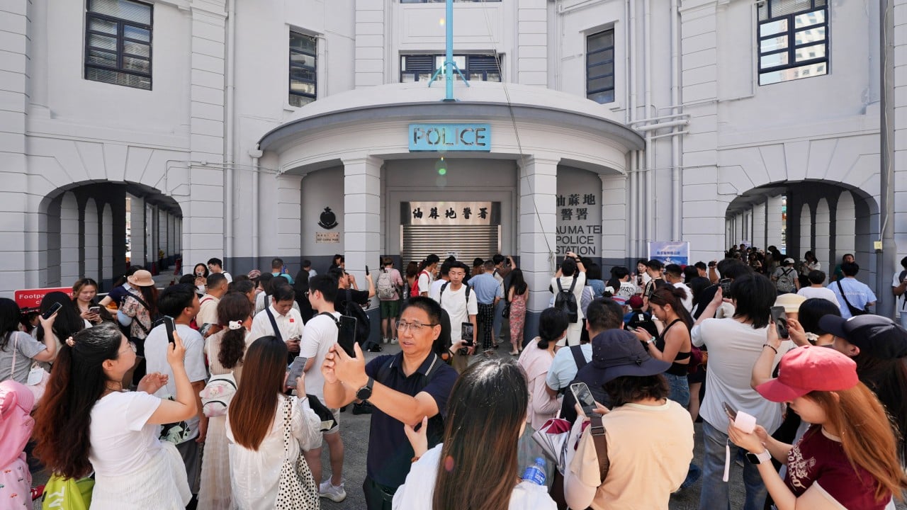 Old Hong Kong police station gets new role hosting film-related show