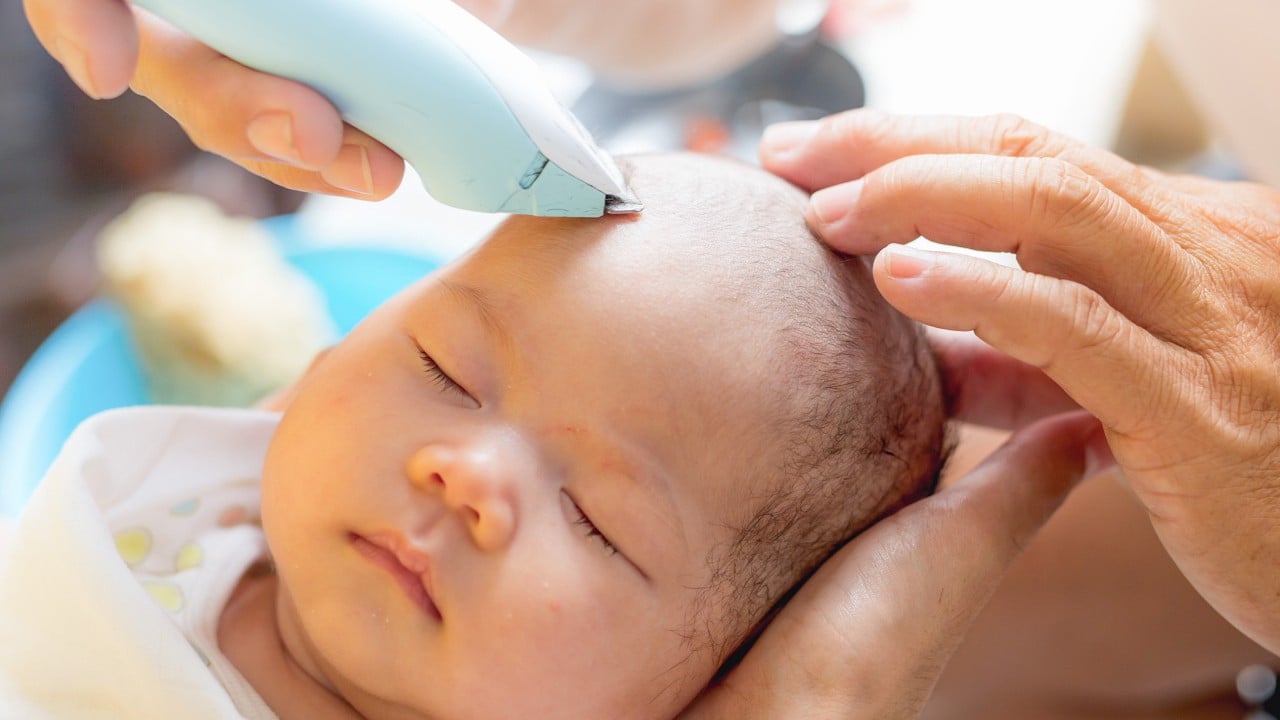 China ‘hair-shaving’ ritual for newborns uses stones, coins, red eggs, symbolising future success