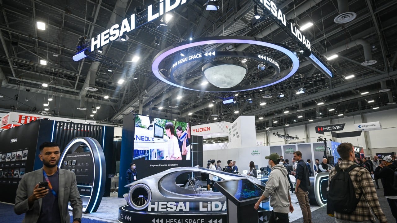 Nvidia chooses China’s Hesai for lidar sensors in Hyperion autonomous driving platform