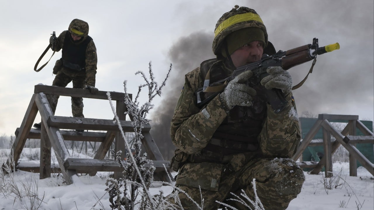 Russia slams Western ‘axis of war’ as Kyiv claims US guarantees ‘essentially ready’