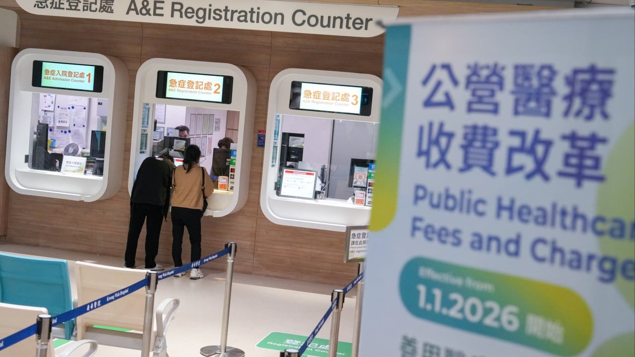 Hong Kong hospital A&E department visits fall 12% after new fees take effect