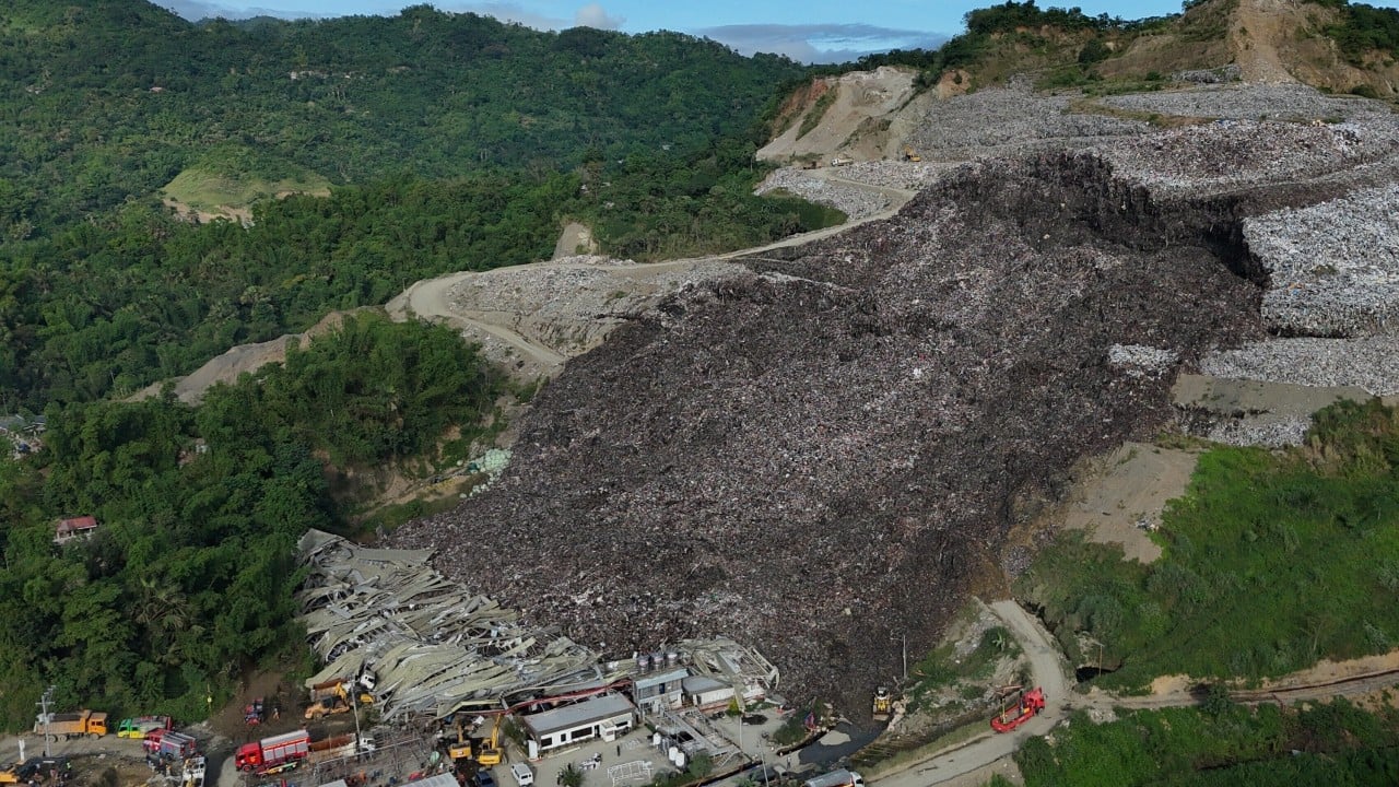 1 dead, 38 missing in Philippines landfill collapse after garbage avalanche