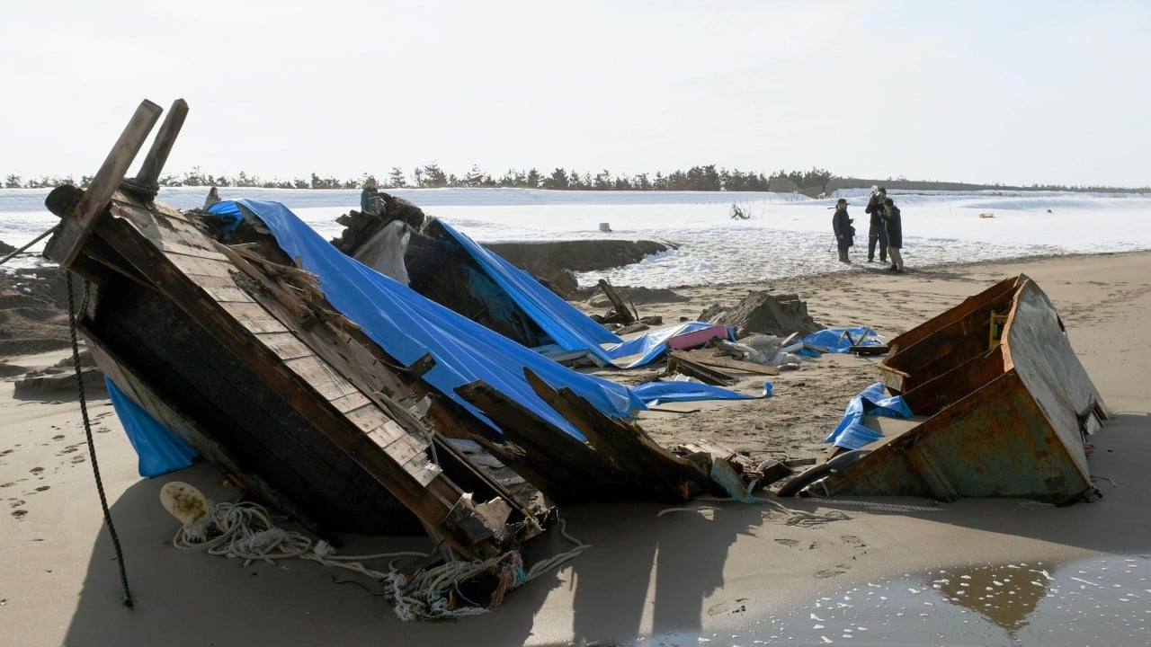 Body, capsized boat found in Japan waters raise spectre of North Korean ‘ghost ships’