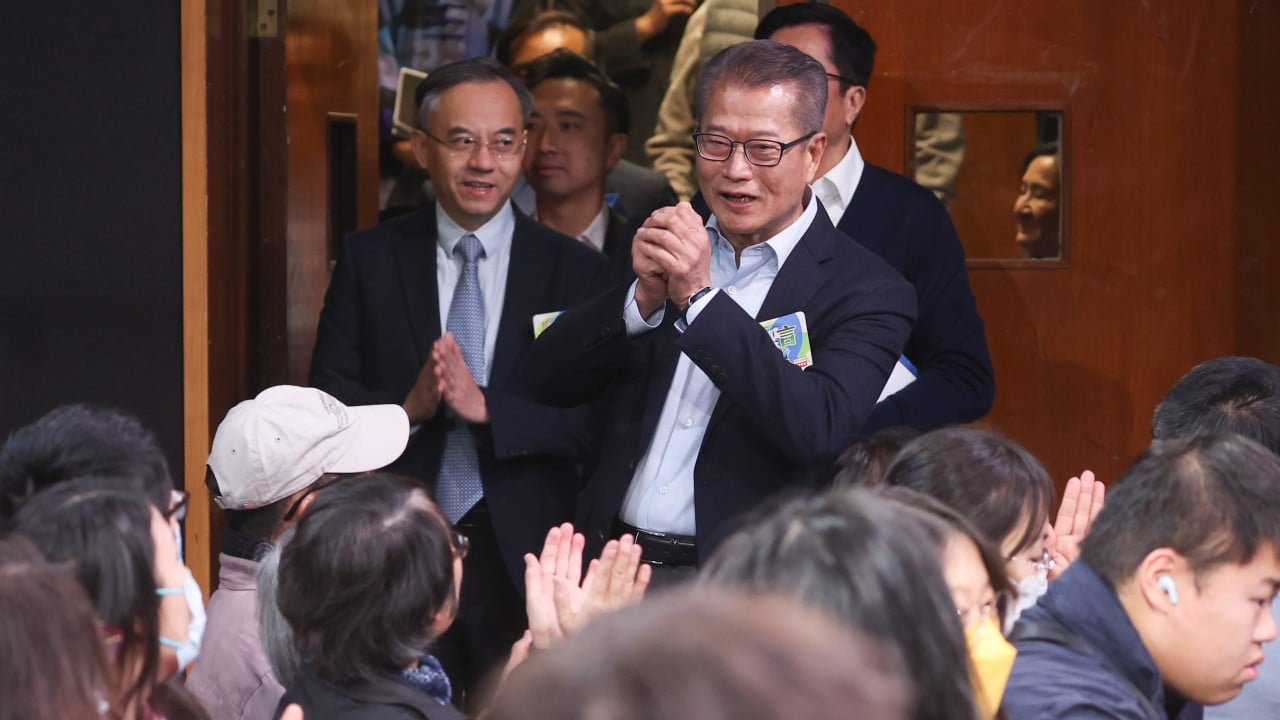 Hong Kong’s finance chief confirms early surplus, vows more elderly support