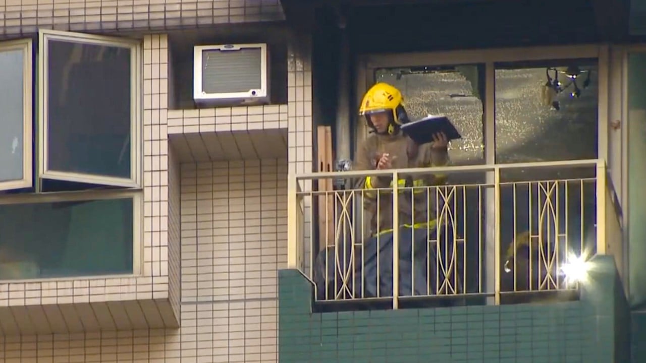 1 dead as fire in Hong Kong high-rise flat forces mass evacuation of residents