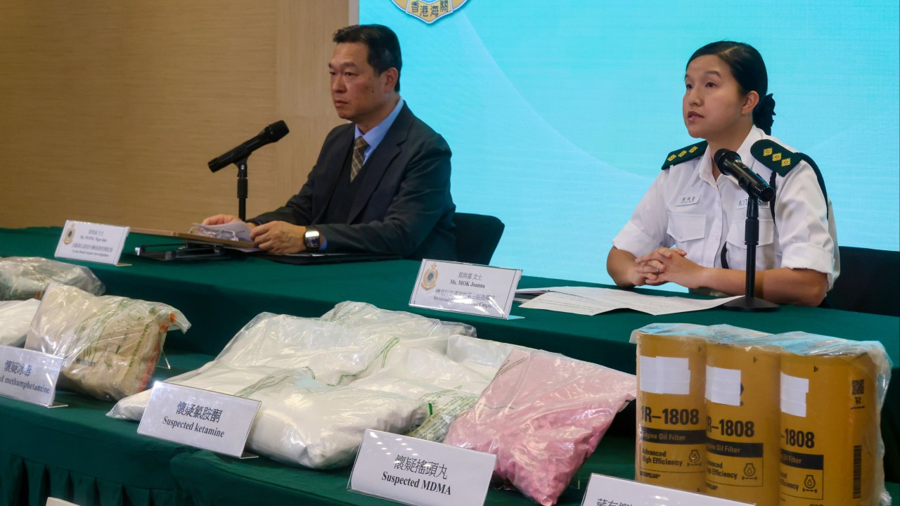 Hong Kong customs arrests 62, seizes HK$431 million of drugs in joint operation
