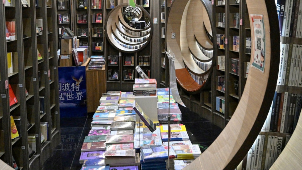 Softcovers and selfies: China’s bookshops find fame as photogenic backdrops