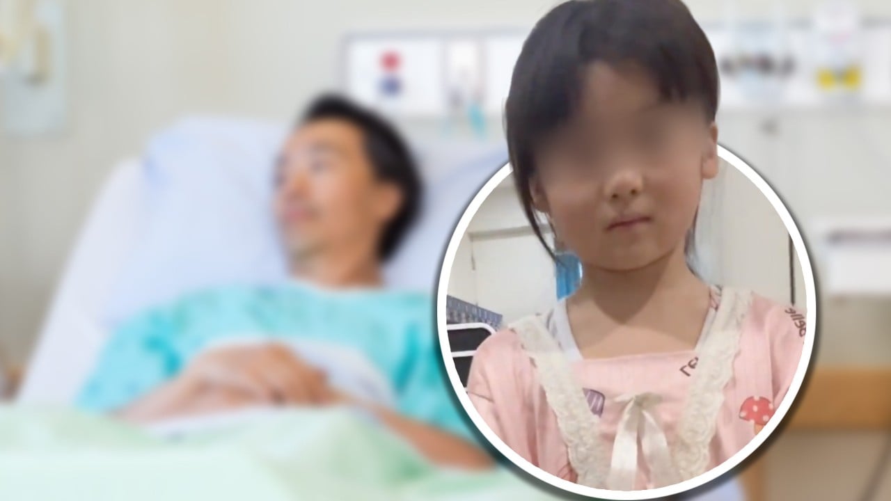 China girl, 7, cares for dad alone as he fights heart disease, inspires online donations