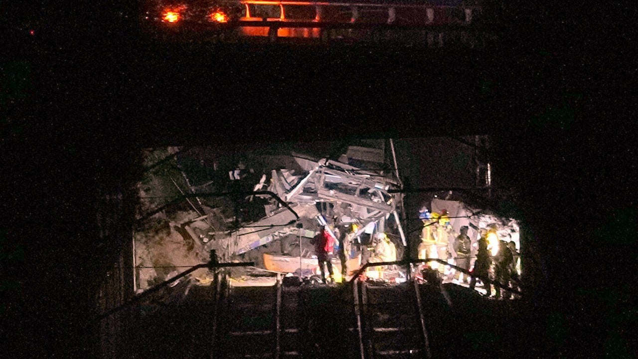 Train derails near Barcelona, killing driver, just days after deadly Spain crash