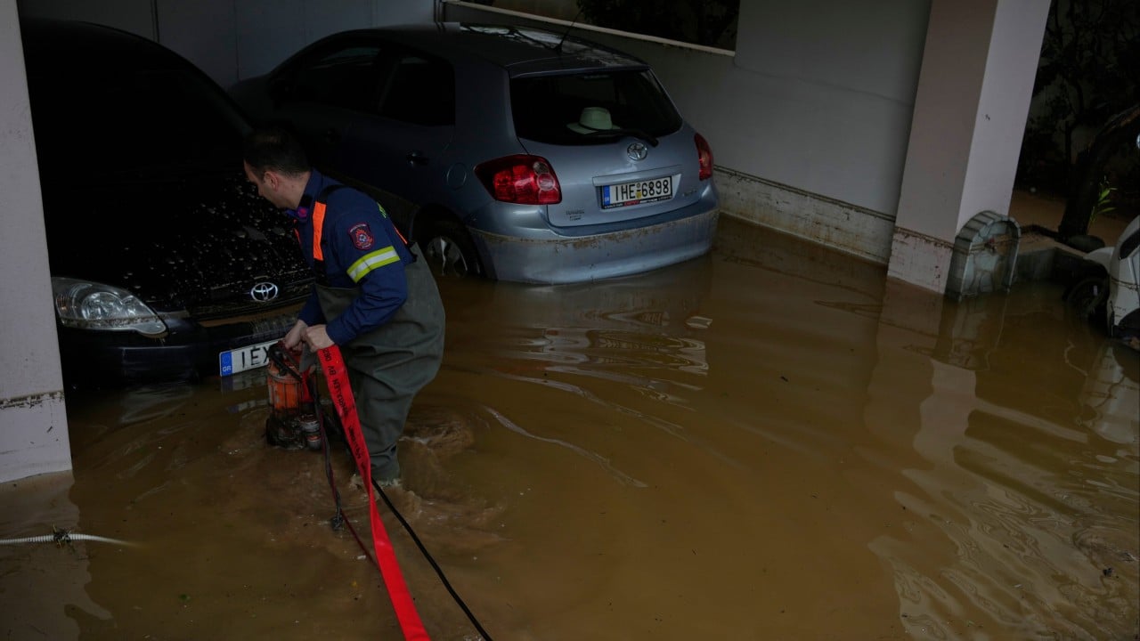 Deadly storm in Athens dumps six months of rain in a single day