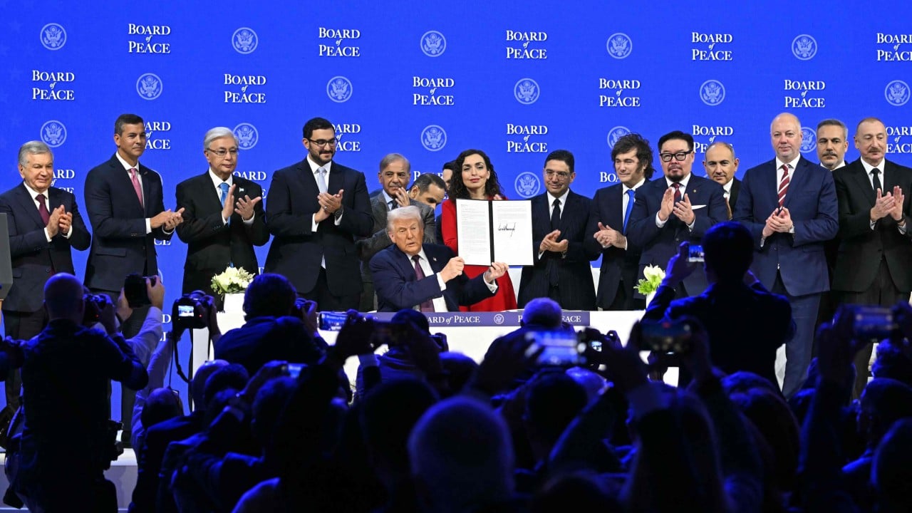 ‘For the world’: Trump launches his Board of Peace that some see rivalling UN