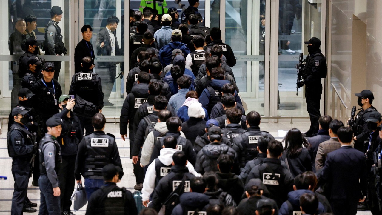 73 South Koreans repatriated from Cambodia face probe over online scams involvement