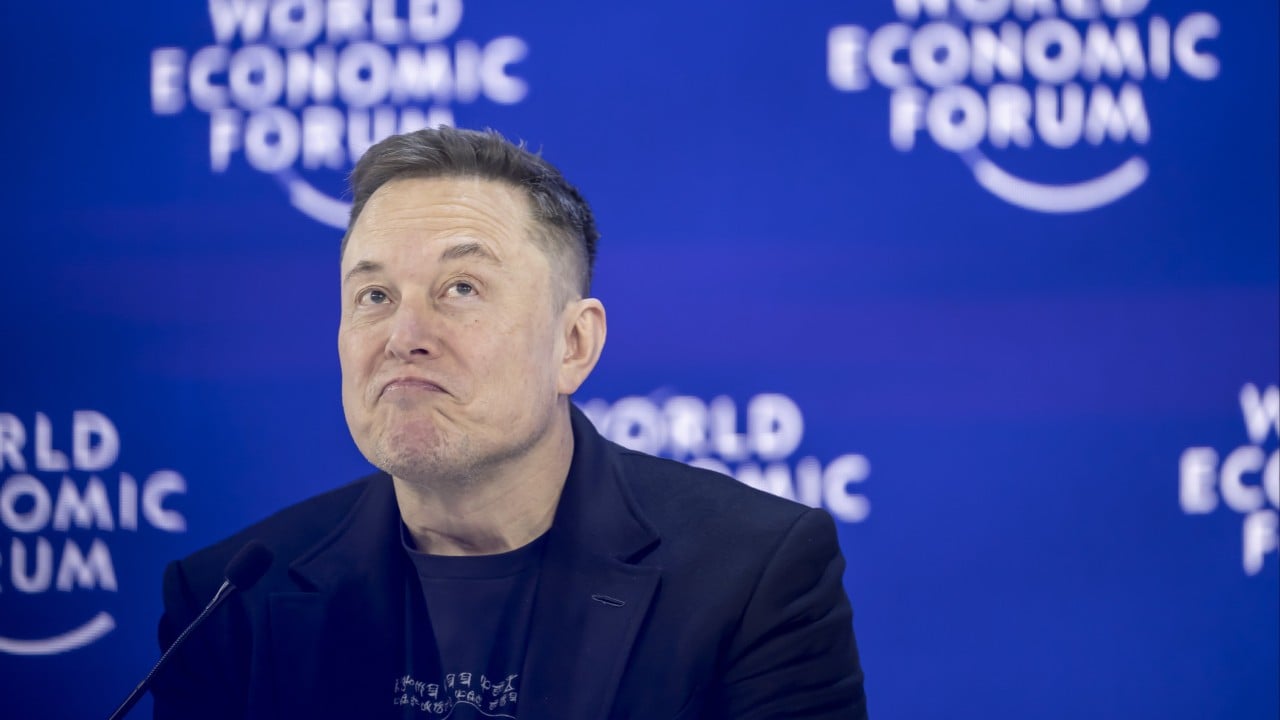 In Davos debut, Musk highlights key China advantage in AI race
