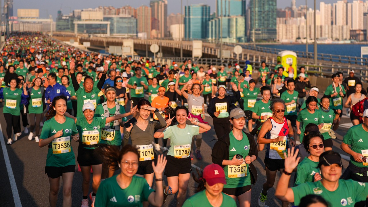 Hong Kong eyes bigger marathon with egg waffles and milk tea to cheer runners