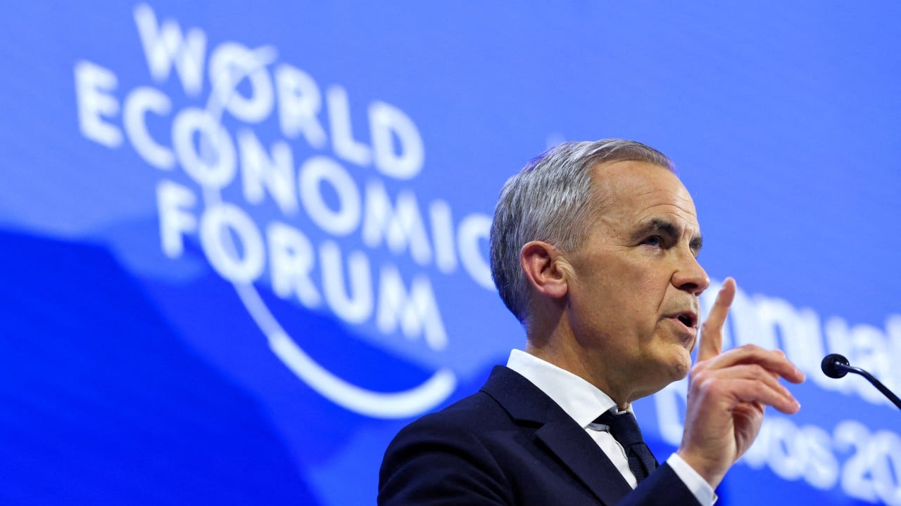 Carney rolls eyes at US Treasury chief, says he told Trump he meant what he said at Davos