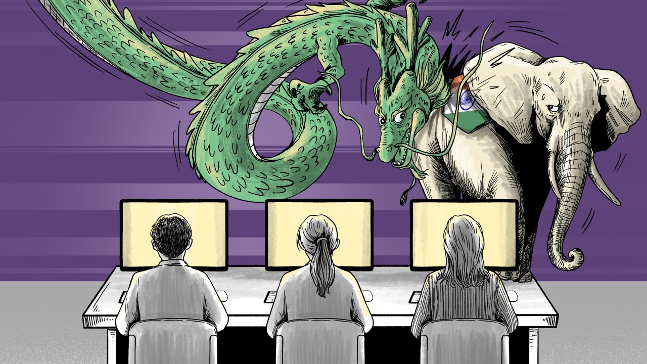 How China’s tech prowess could help it overtake India as ‘office of the world’