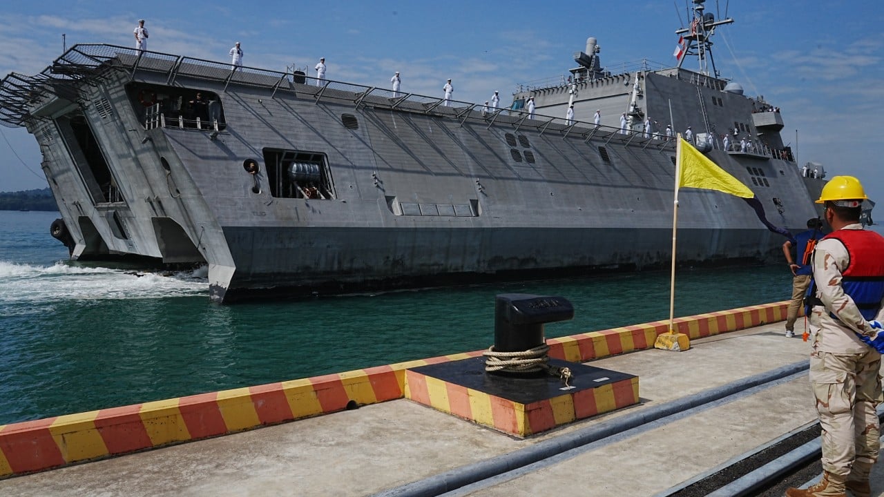 Will US warship visit calm fears of ‘intelligence outpost’ at Cambodian naval base?