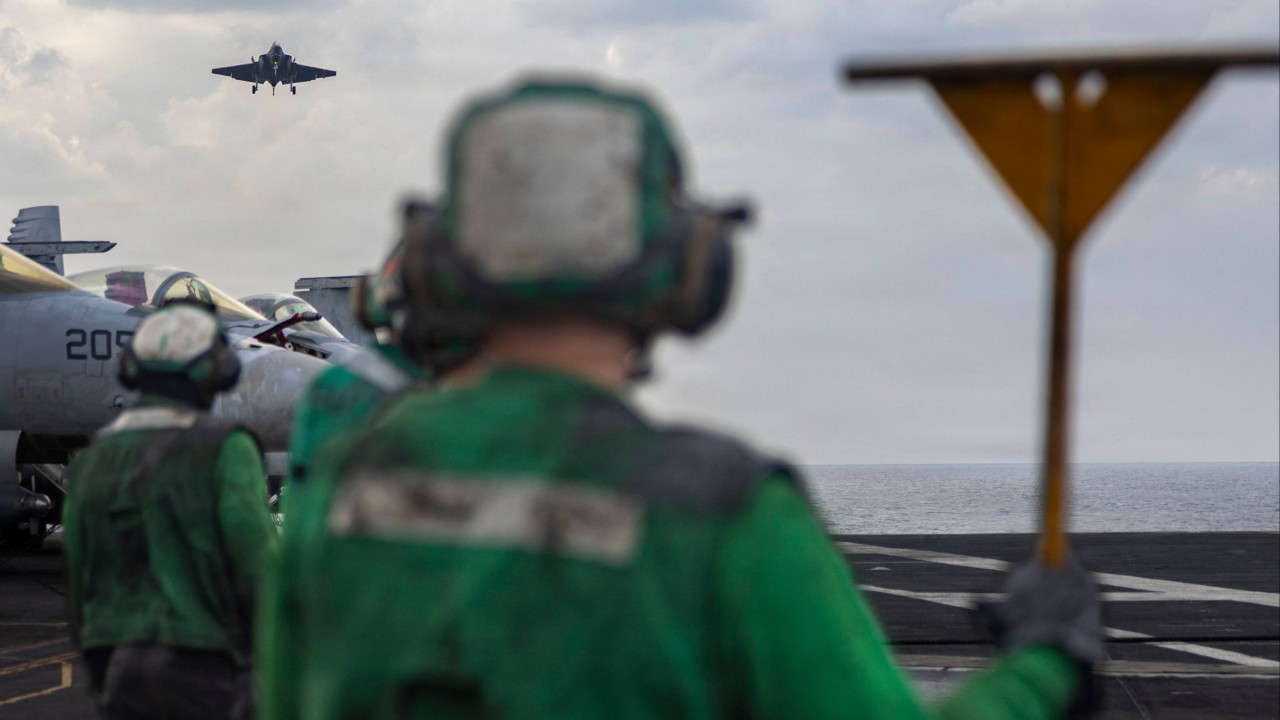 US fighter jet shoots down Iranian drone approaching aircraft carrier