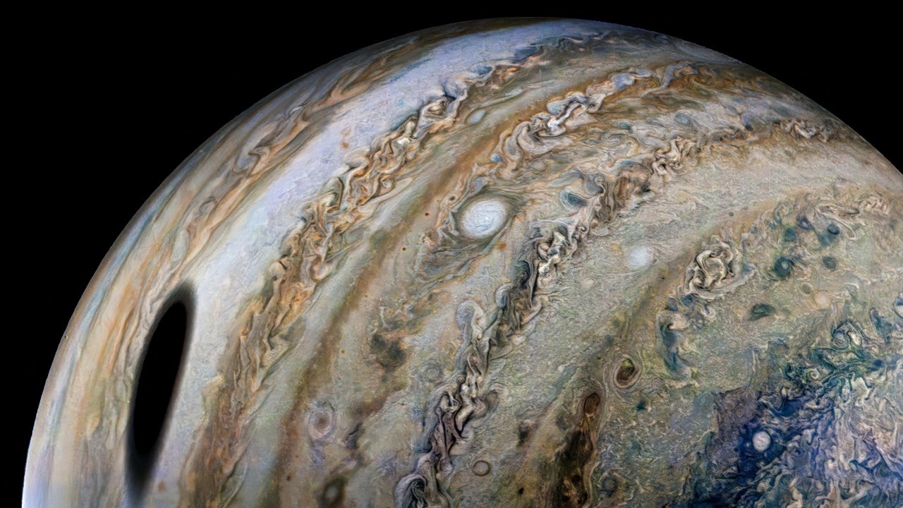 Nasa’s Juno finds Jupiter is a tiny bit smaller than previously thought