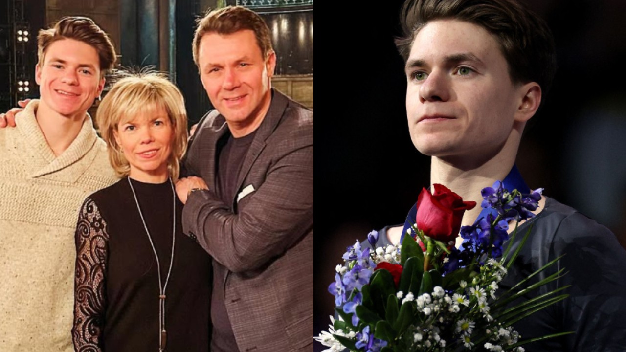 Meet US figure skating star Maxim Naumov, whose parents died in a plane crash last year
