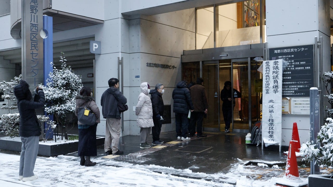 Sanae Takaichi poised for big win as snow-hit Japan votes插图 Sanae Takaichi poised for big win as snow-hit Japan votes插图