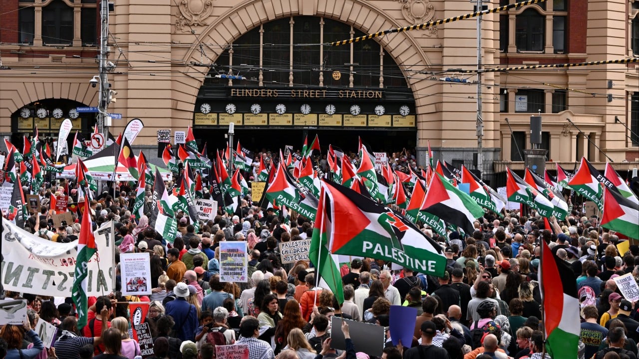 Israeli President Herzog’s visit to Australia met with protests