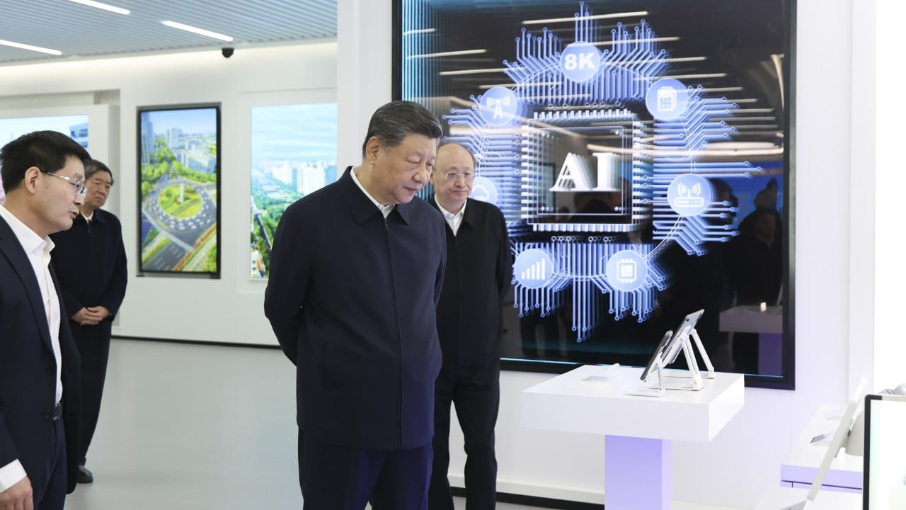 China’s Xi signals tech ambitions in 5-year plan with tour of Beijing innovation park插图 China’s Xi signals tech ambitions in 5-year plan with tour of Beijing innovation park插图