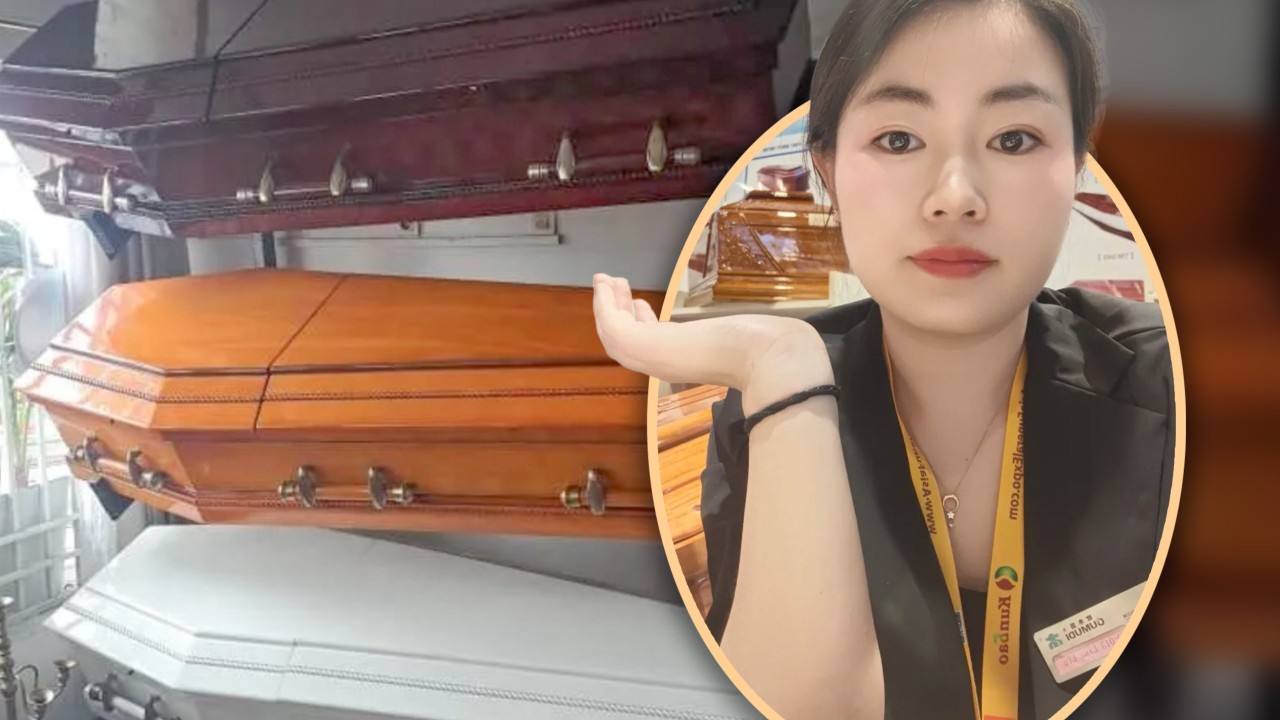 China woman quits teaching to sell coffins to Europe, generating US$6 million sales annually