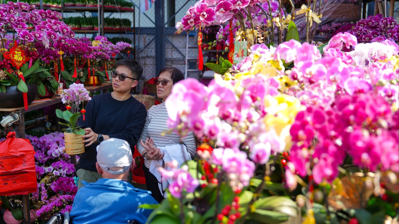 Hong Kong vendors optimistic despite rent hikes as Lunar New Year fair crowds flock