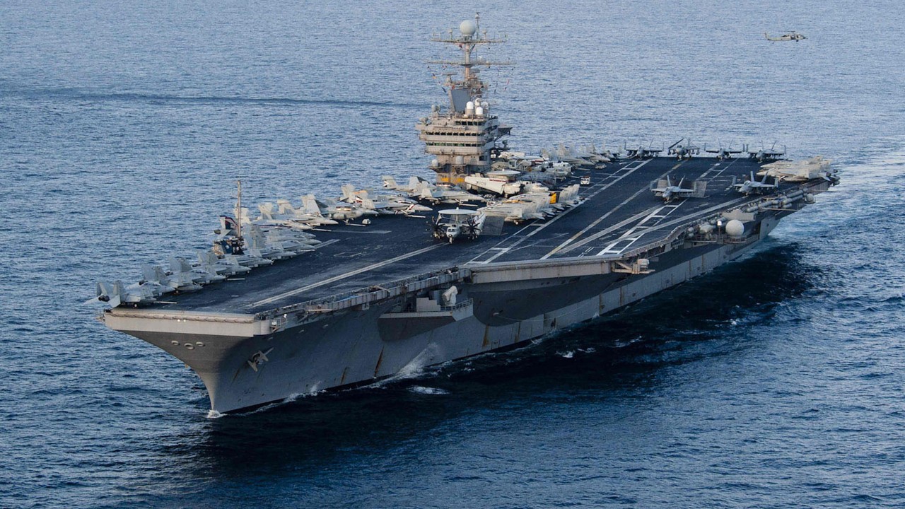 Trump hints at sending second aircraft carrier, as US and Iran plan next talks