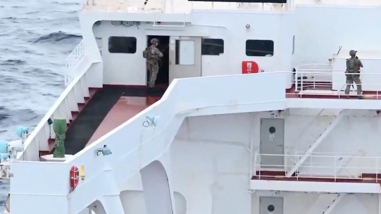 US military boards another oil tanker in Indian Ocean after tracking it from the Caribbean