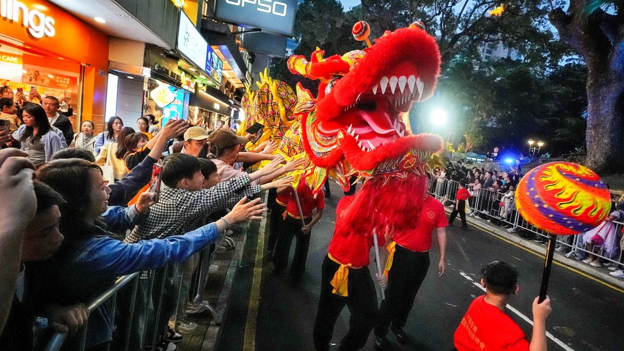 Hong Kong gets ‘world party’ started with Lunar New Year night parade